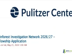 2026-2027 Rainforest Investigation Network Fellowship