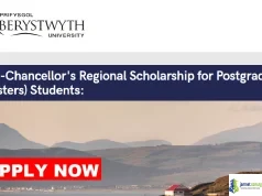 2026 Aberystwyth University Regional Master's Scholarship
