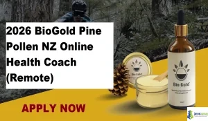 2026 BioGold Pine Pollen NZ Online Health Coach (Remote)