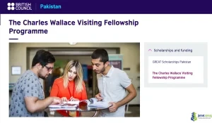 2026 British Council Charles Wallace Pakistan Visiting Fellowship