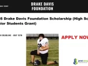 2026 Drake Davis Foundation Scholarship (High School Senior Students Grant)