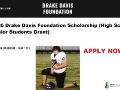 2026 Drake Davis Foundation Scholarship (High School Senior Students Grant)
