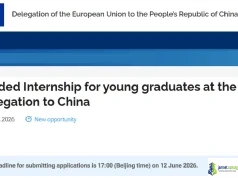 2026 EU Delegation to China Internship 2026 EU Delegation to China Internship