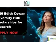 2026 Edith Cowan University HDR Scholarships for Research Students