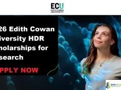 2026 Edith Cowan University HDR Scholarships for Research Students