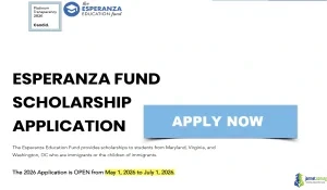2026 Esperanza Education Fund Scholarship