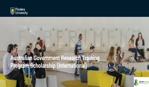 2026 Flinders University RTP Scholarship (Full Funding in Australia)