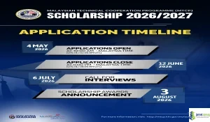 2026 Government of Malaysia MTCP Scholarship (Master's Funding)