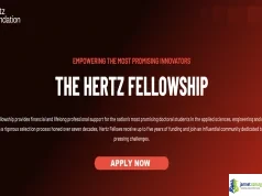 2026 Hertz Foundation Fellowship (Full Funding for Undergraduates, Masters, & PhD Students)