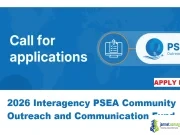 2026 Interagency PSEA Community Outreach and Communication Fund 2026 Interagency PSEA Community Outreach and Communication Fund