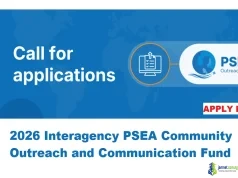 2026 Interagency PSEA Community Outreach and Communication Fund