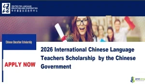 2026 International Chinese Language Teachers Scholarship