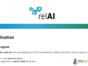 2026 Konrad Zuse School AI Scholarship (relAI) 2026 Konrad Zuse School AI Scholarship (relAI)