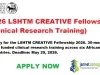 2026 LSHTM CREATIVE Fellowship (Clinical Research Training)