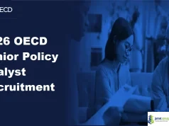 2026 OECD Junior Policy Analyst Recruitment