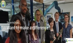 2026 OPCW Science Internship (Global Diplomacy Career in The Hague)