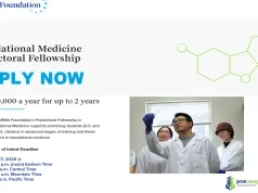 2026 PhRMA Foundation Predoctoral Fellowship ($60,000 Translational Medicine Grants)