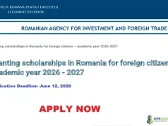 2026 Romanian Government ARICE Scholarship
