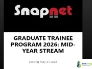 2026 Snapnet Graduate Trainee Program (Tech and Consulting Careers in Nigeria) 2026 Snapnet Graduate Trainee Program