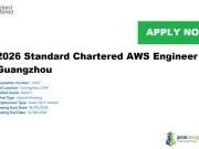 2026 Standard Chartered AWS Engineer in Guangzhou 2026 Standard Chartered AWS Engineer in Guangzhou