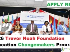 2026 Trevor Noah Foundation Education Changemakers Program