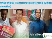 2026 UNDP Digital Transformation Internship (Digital, AI and Innovation)