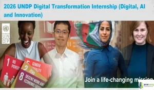 2026 UNDP Digital Transformation Internship (Digital, AI and Innovation)