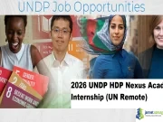 2026 UNDP HDP Nexus Academy Internship (UN Remote) 2026 UNDP HDP Nexus Academy Internship (UN Remote)