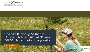 2026 USA CKWRI Assistantship for Masters Students