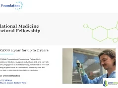 2026 USA PhRMA Foundation Postdoctoral Fellowship ($120,000 Translational Medicine Grants)