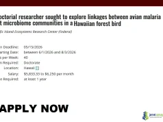 2026 USGS Post Doctoral Research Scholarship