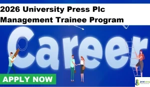 2026 University Press Plc Management Trainee Program