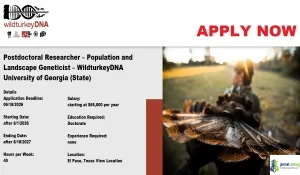 2026 University of Georgia Postdoctoral Fellowship