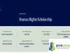 2026 University of Melbourne Human Rights Scholarship (Full Funding for International Students)