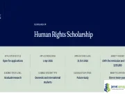 2026 University of Melbourne Human Rights Scholarship (Full Funding for International Students)