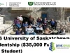 2026 University of Saskatchewan Studentship ($35,000 Funding for PhD Student)