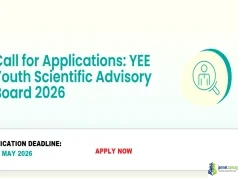 2026 YEE Youth Scientific Advisory Board Program for Agrifood Systems 2026 YEE Youth Scientific Advisory Board Program for Agrifood Systems