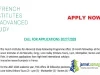 2027-2028 France FIAS Fellowship Programme (Full Funding)