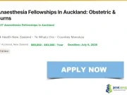 2027 Anaesthesia Fellowships in Auckland 2027 Anaesthesia Fellowships in Auckland
