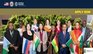 2027 Hubert Humphrey Fellowship Program (Full Sponsorship)