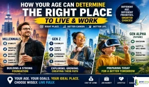 How Your Age Can Determine the Right Place for You to Live and Work (Millennials, Gen Z, & Gen Alpha)