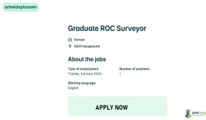 2026 DeepOcean Graduate ROC Surveyor Program in Norway