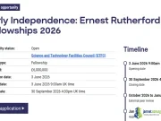 2026 Ernest Rutherford Fellowships Program 2026 Ernest Rutherford Fellowships Program