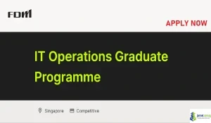 2026 FDM Group IT Operations Graduate Programme in Singapore
