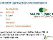 2026 GGI International Nigeria Limited Graduate Trainee Programme 2026 GGI International Nigeria Limited Graduate Trainee Programme