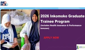 2026 Inkomoko Graduate Trainee Program (Includes Health insurance & Performance bonuses)