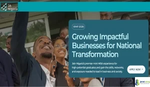2026 JA Nigeria Venture in Management Program