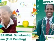 2026 SANRAL Scholarship Program (Full Funding) 2026 SANRAL Scholarship Program (Full Funding)