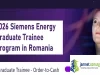 2026 Siemens Energy Graduate Trainee Program in Romania 2026 Siemens Energy Graduate Trainee Program in Romania