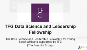 2026 The Foschini Group (TFG) Data Science and Leadership Fellowship
